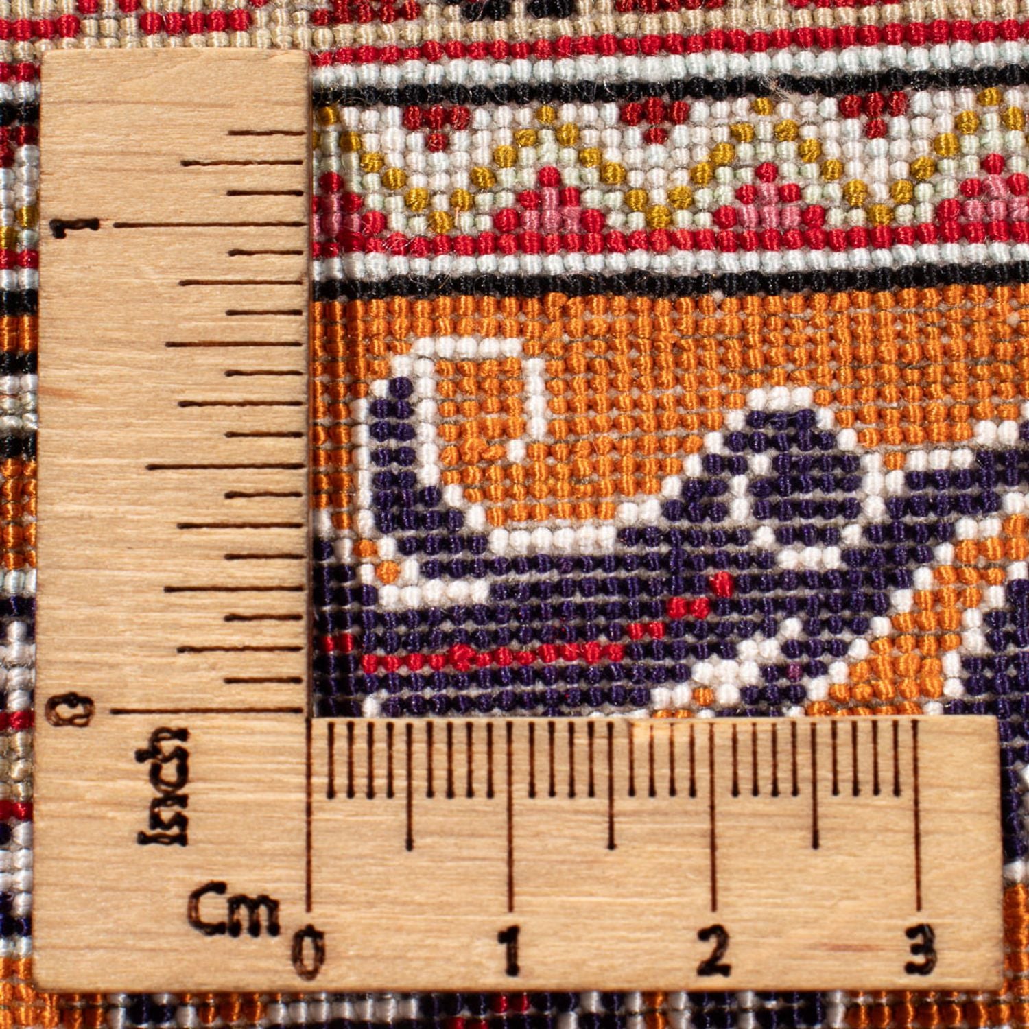 Tapis en soie - Ghom soie - Premium carré  - 250 x 250 cm - multicolore