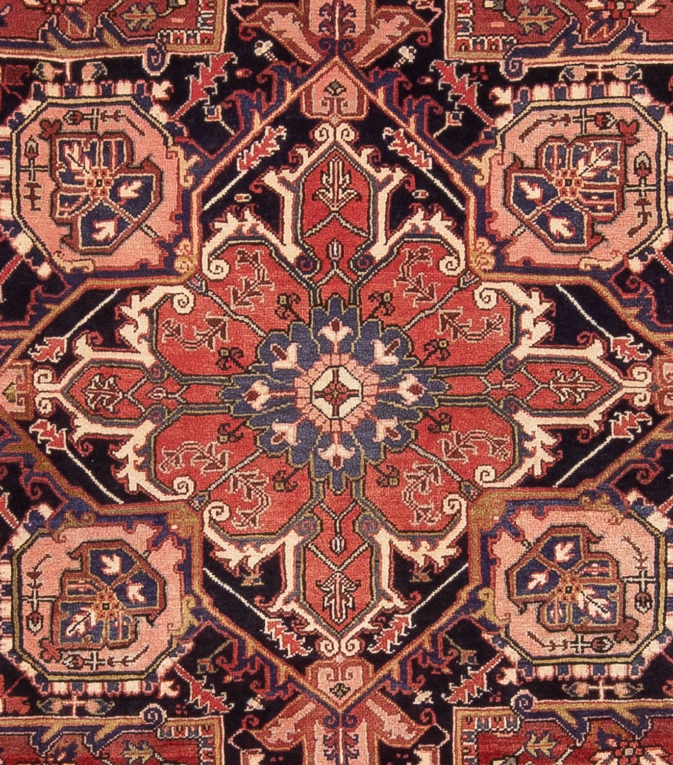 Tapis persan - Nomadic - 349 x 255 cm - rouge clair