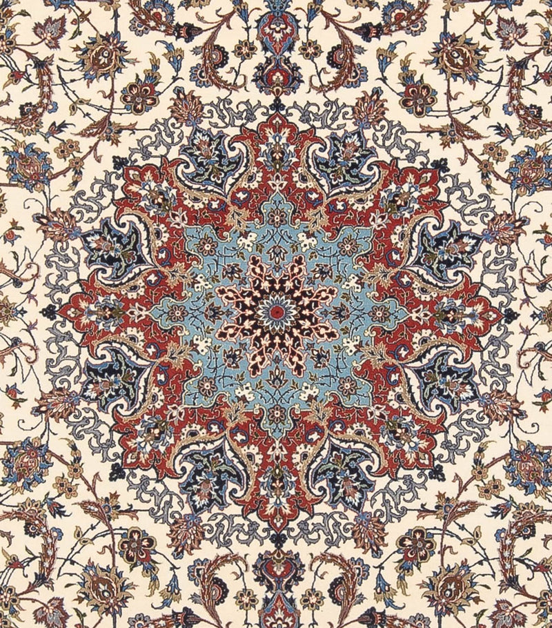 Tapis persan - Isfahan - Premium - 350 x 240 cm - crème