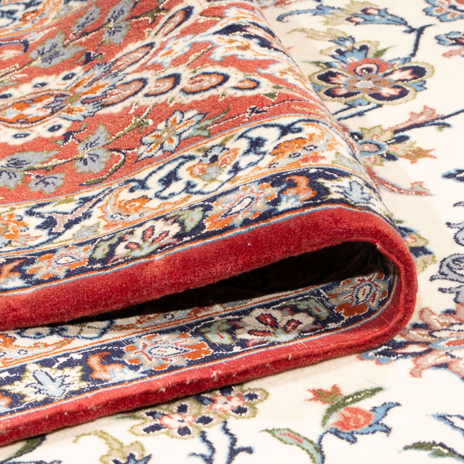 Tapis persan - Isfahan - Premium - 350 x 240 cm - crème