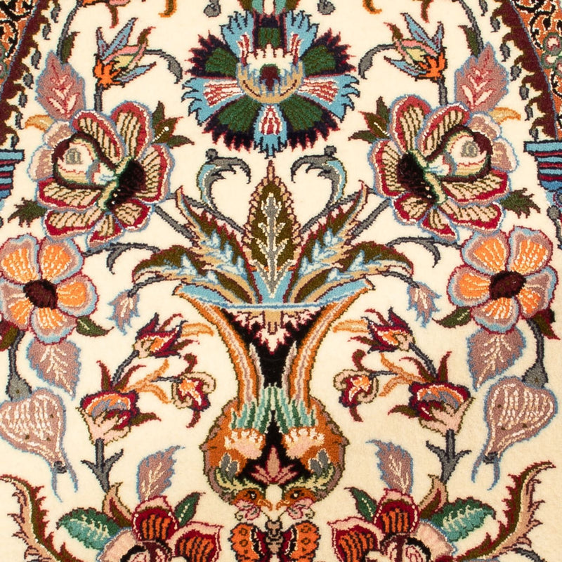 Tapis persan - Isfahan - Premium - 103 x 70 cm - vert