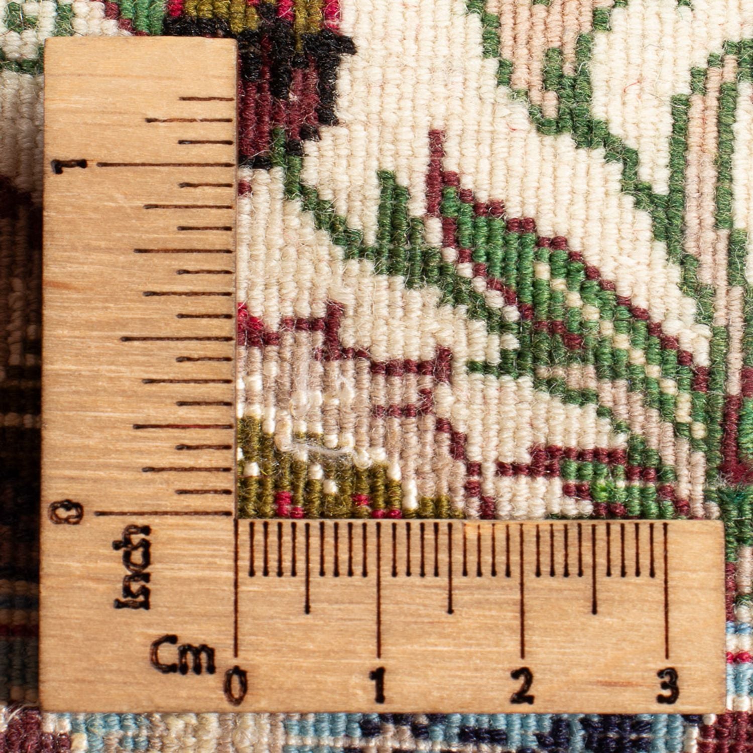 Tapis persan - Isfahan - Premium - 103 x 70 cm - vert