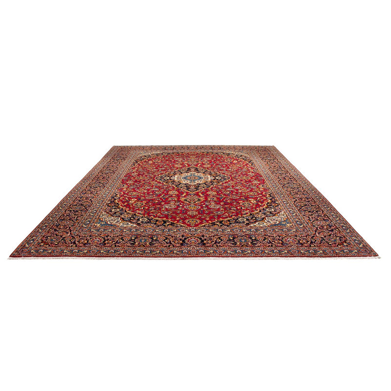 Tapis persan - Keshan - 390 x 297 cm - rouge