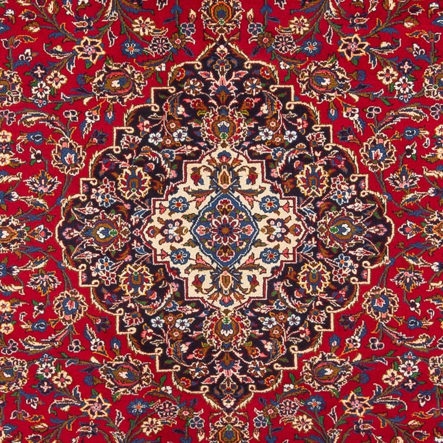 Tapis persan - Keshan - 405 x 297 cm - rouge