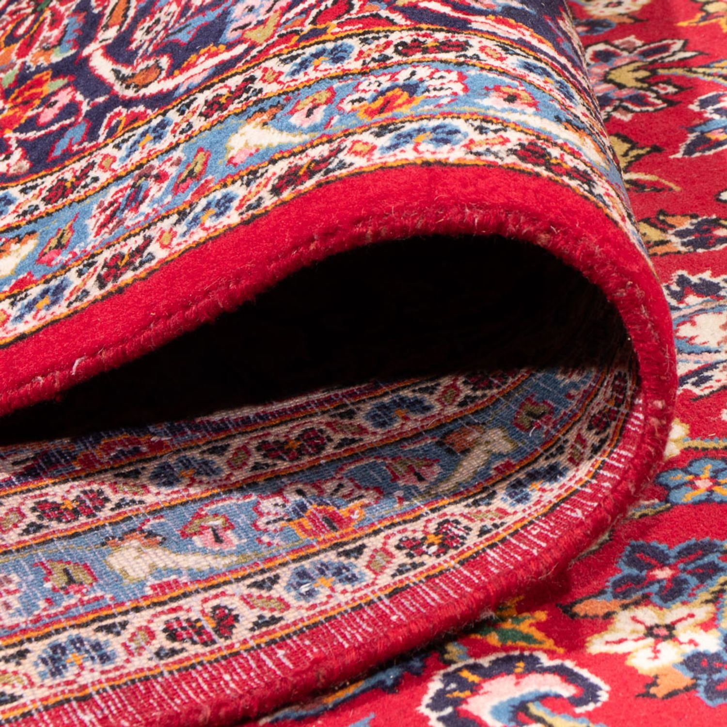 Tapis persan - Keshan - 394 x 295 cm - rouge