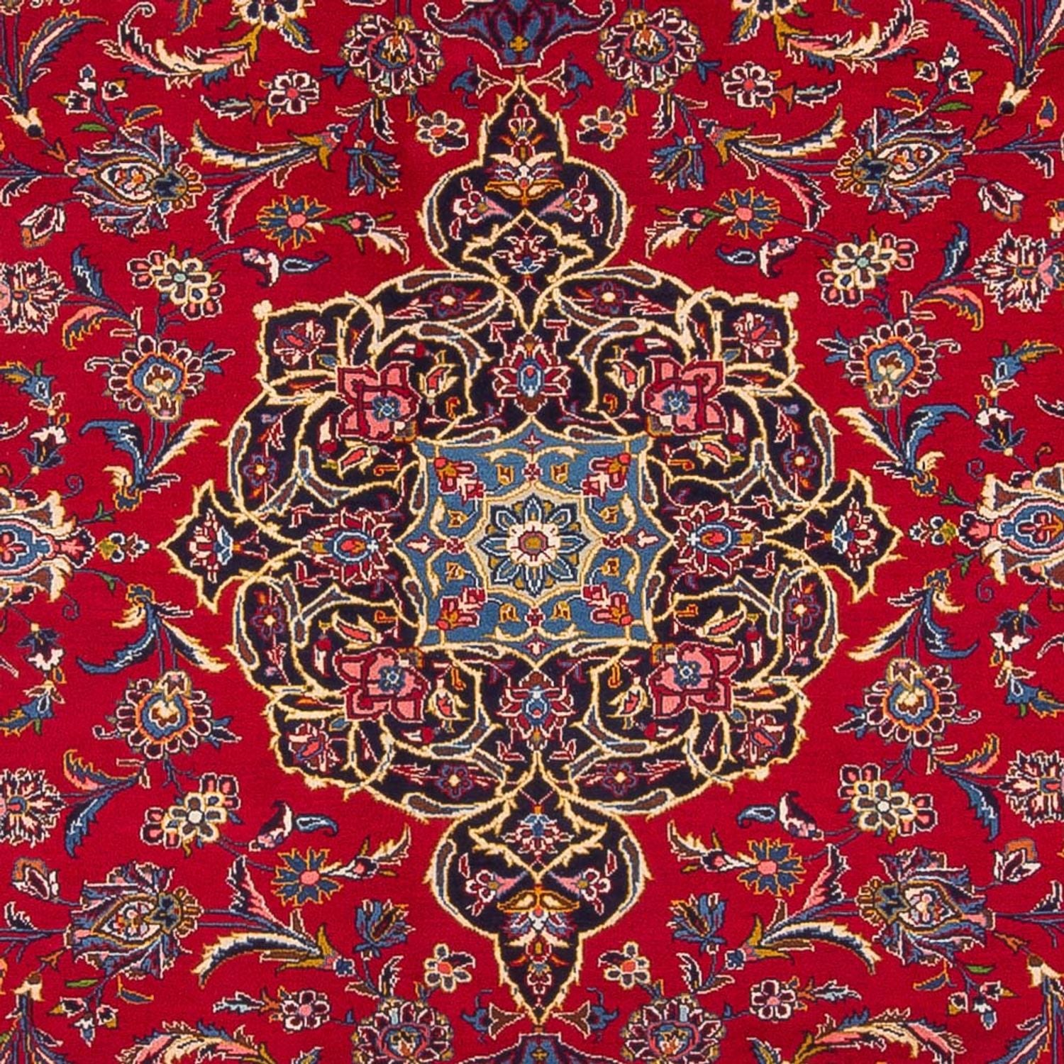 Tapis persan - Keshan - 412 x 290 cm - rouge