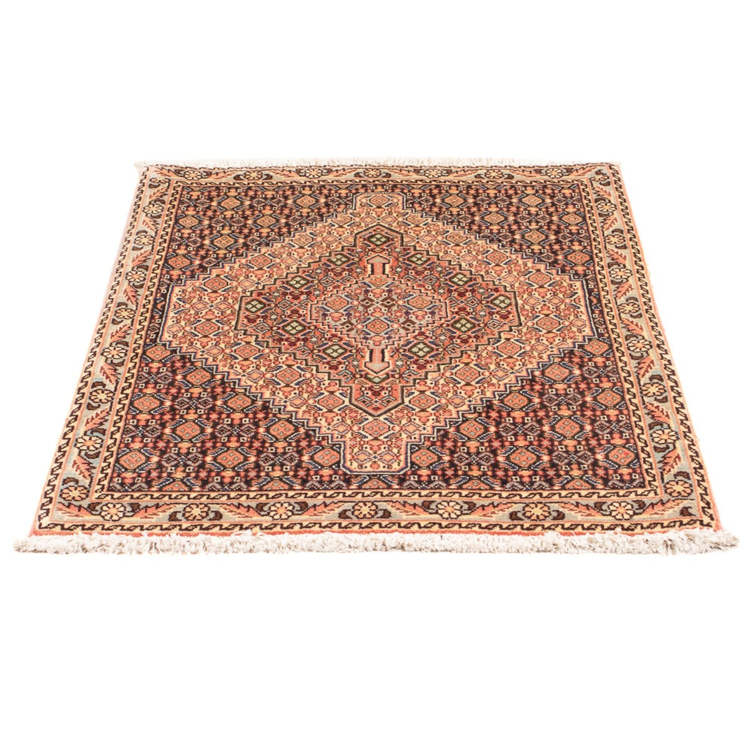 Tapis persan - Classique - 103 x 73 cm - beige foncé