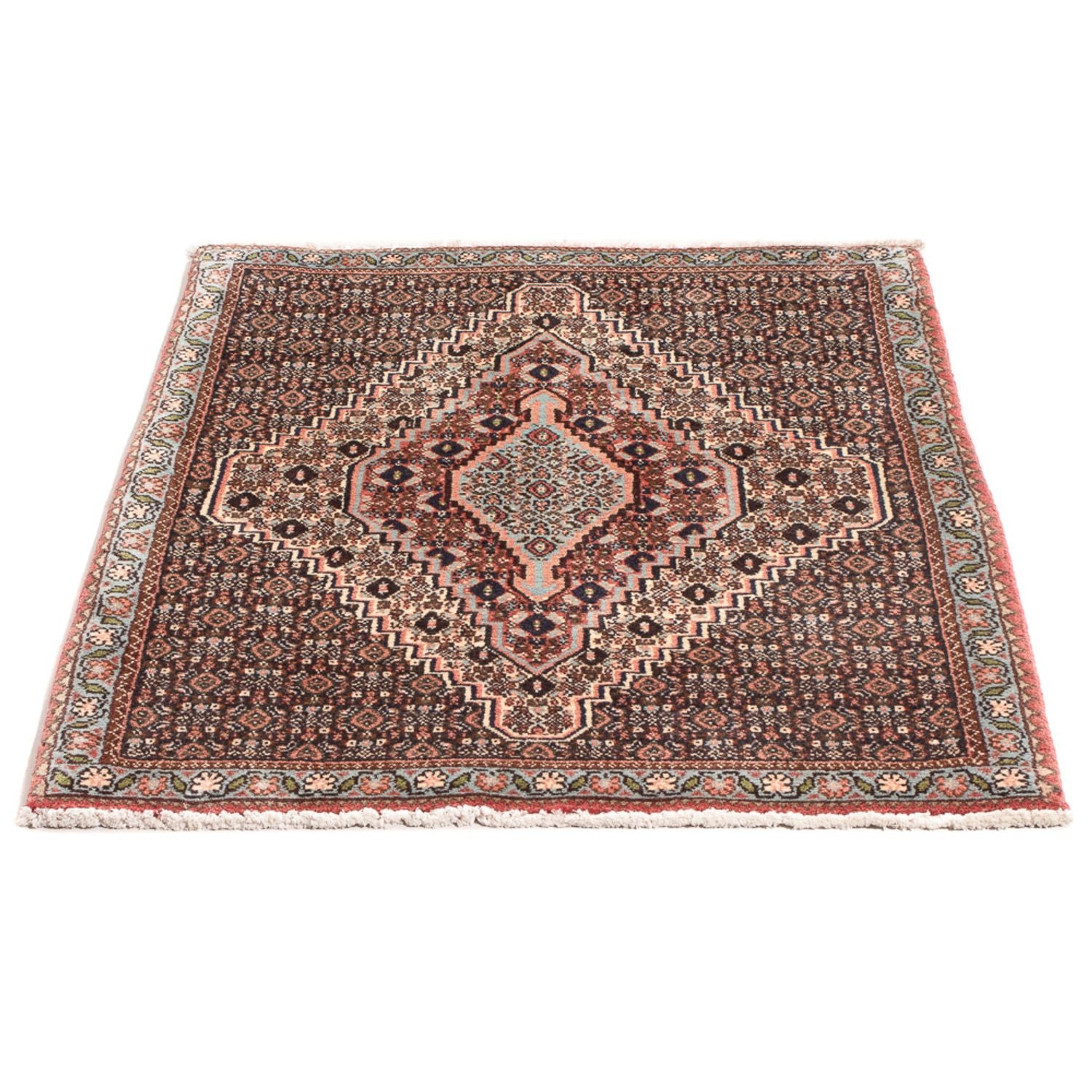 Tapis persan - Classique - 98 x 73 cm - beige foncé
