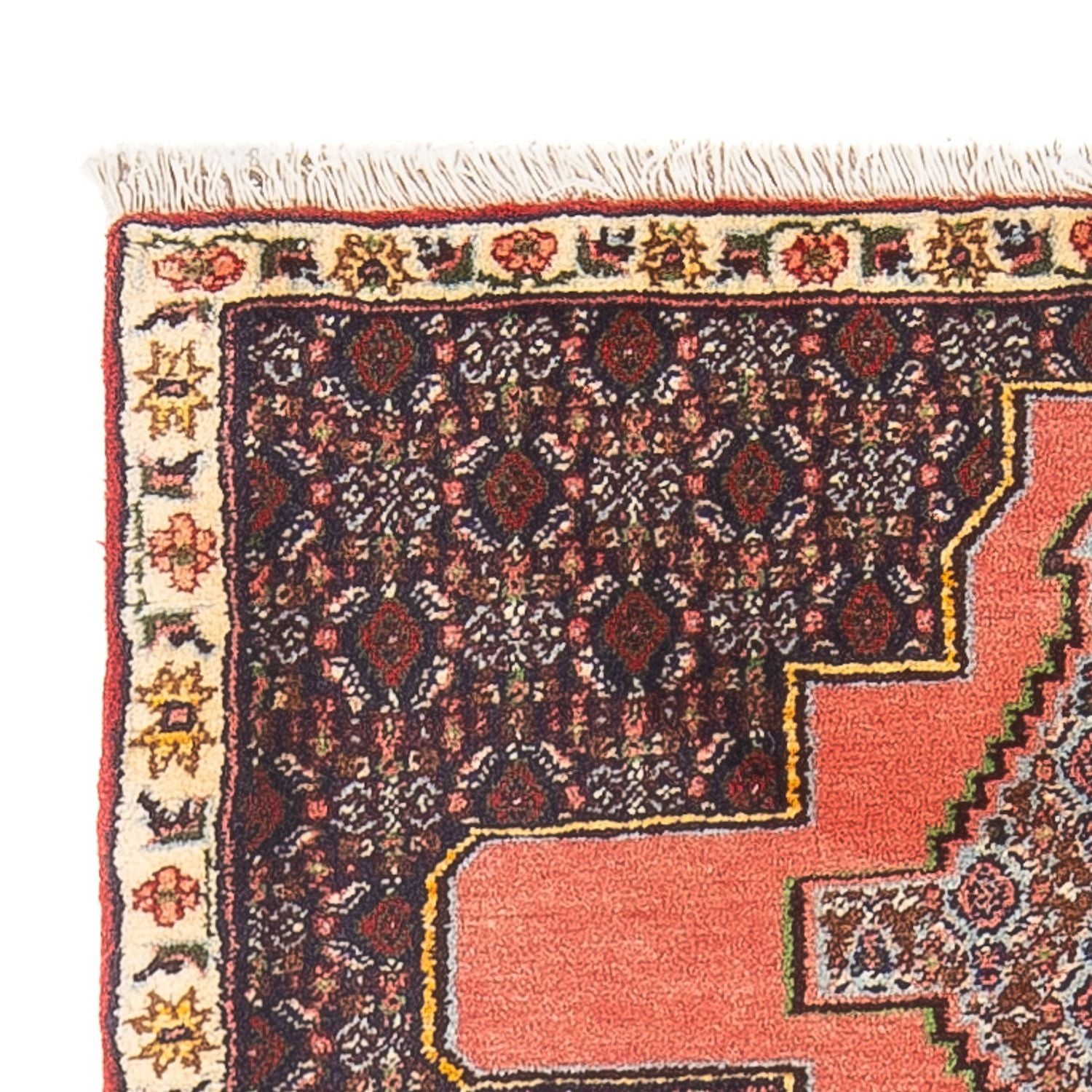 Tapis persan - Classique - 100 x 72 cm - orange