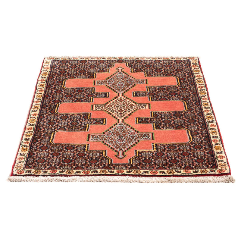 Tapis persan - Classique - 100 x 72 cm - orange