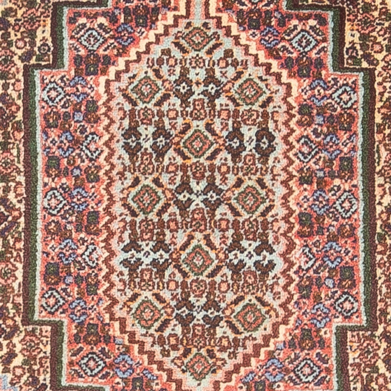 Tapis persan - Classique - 105 x 77 cm - beige foncé