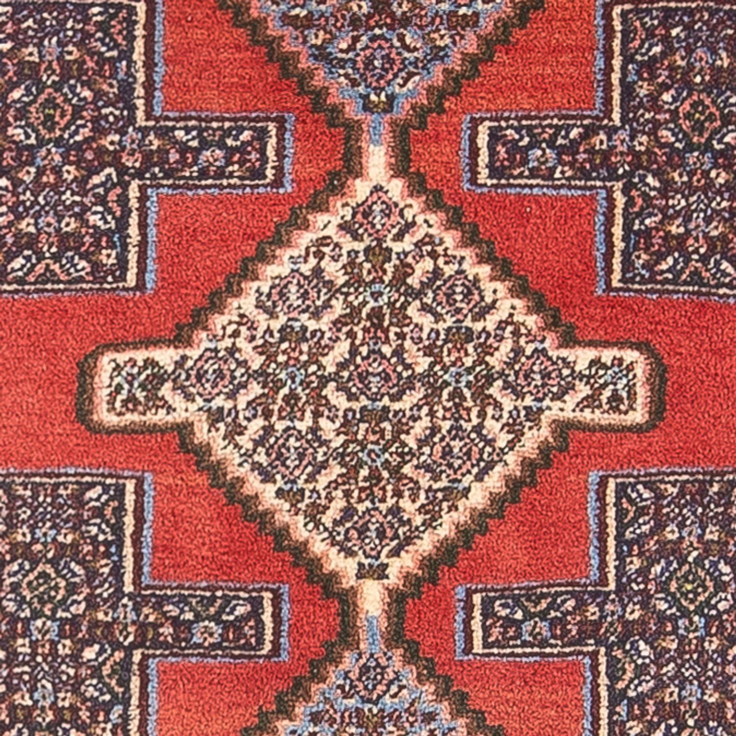 Tapis persan - Classique - 103 x 73 cm - rouge