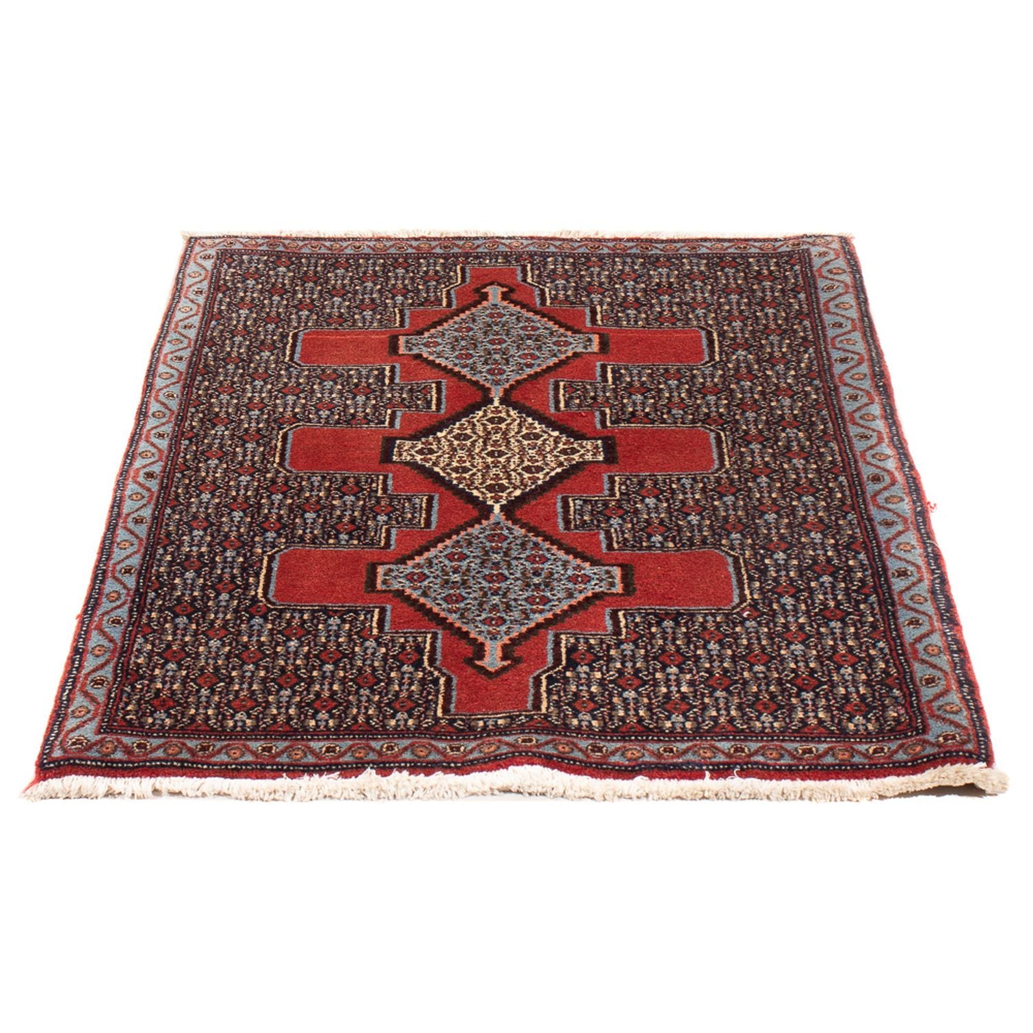 Tapis persan - Classique - 106 x 78 cm - rouge