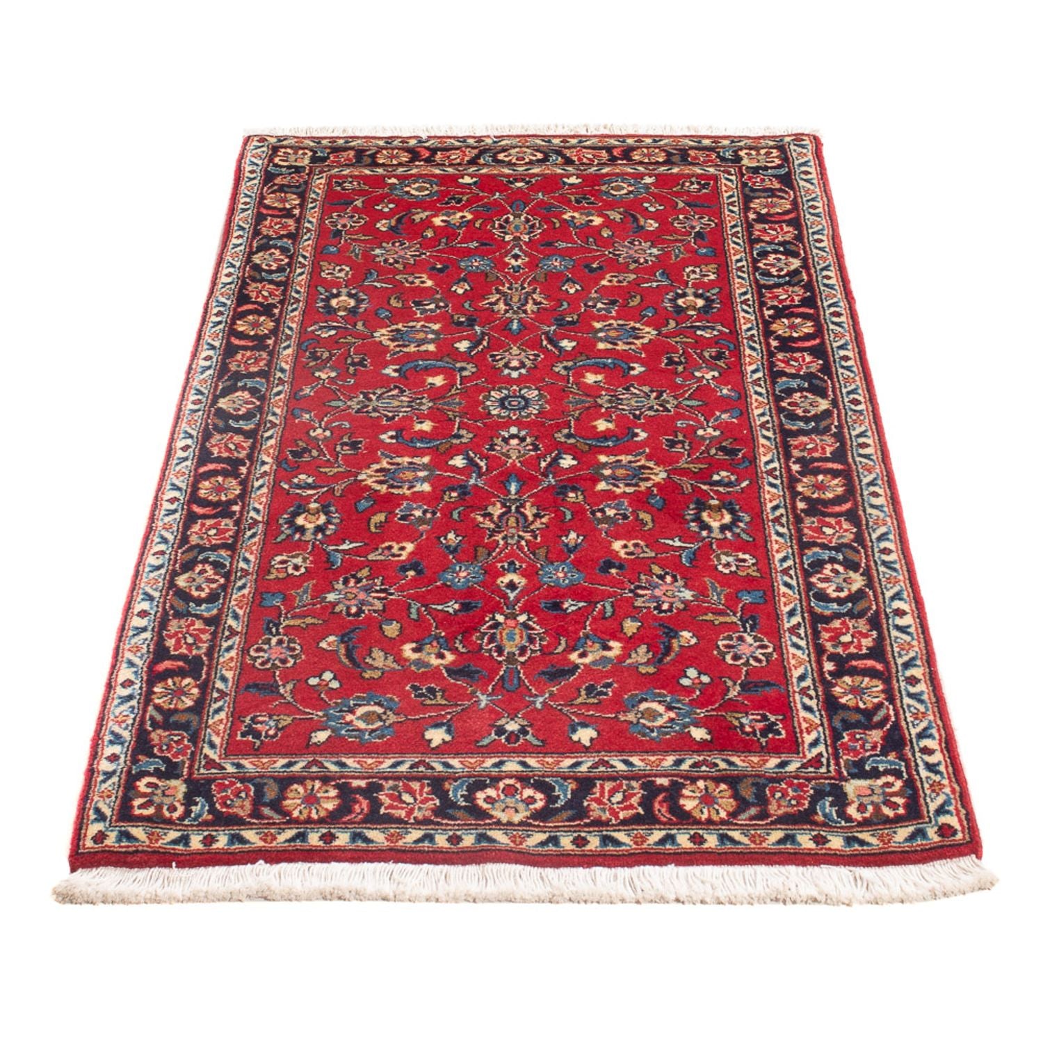 Tapis persan - Keshan - 133 x 73 cm - rouge