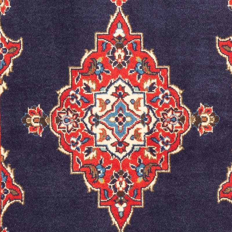 Tapis persan - Keshan - 150 x 88 cm - bleu foncé