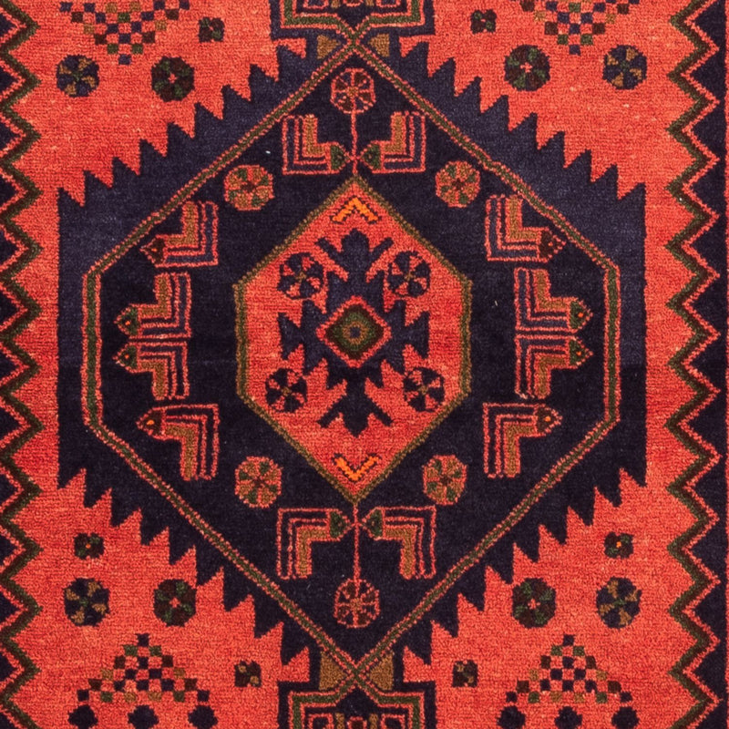 Tapis persan - Nomadic - 153 x 104 cm - rouge clair