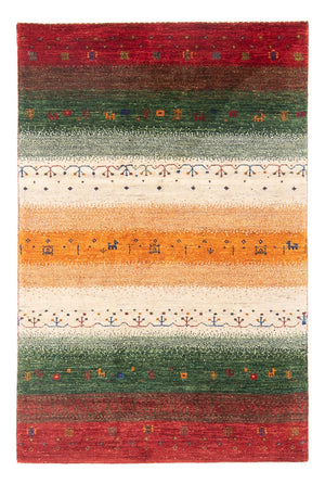 Tapis Gabbeh - Loribaft Persan - 131 x 82 cm - multicolore