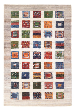 Tapis Gabbeh - Loribaft Persan - 130 x 84 cm - multicolore