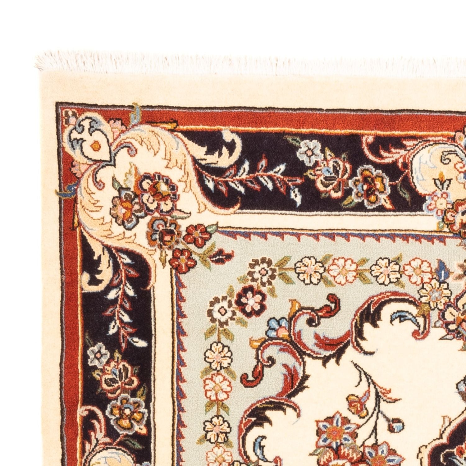Tapis persan - Classique - 177 x 118 cm - crème