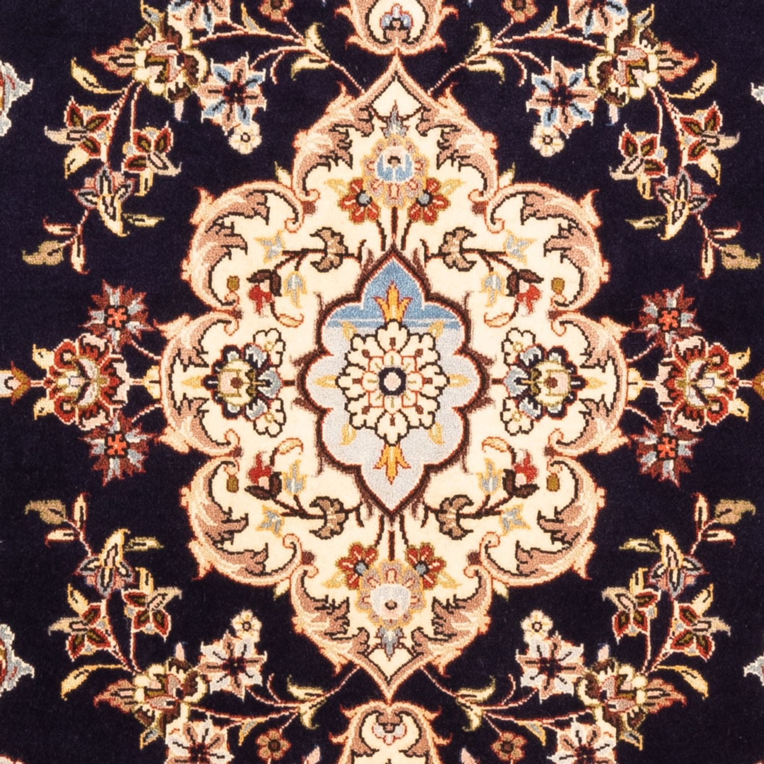 Tapis persan - Classique - 174 x 120 cm - bleu foncé