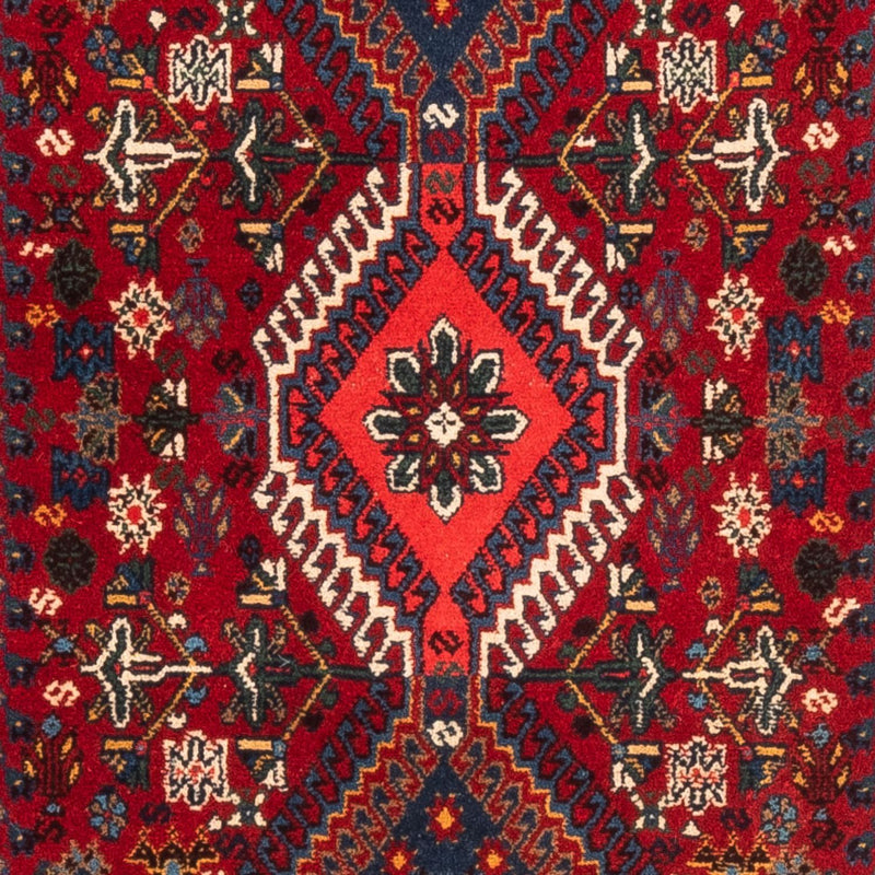 Tapis de couloir Tapis persan - Nomadic - 198 x 80 cm - rouge