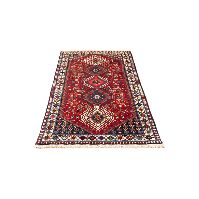 Tapis de couloir Tapis persan - Nomadic - 198 x 80 cm - rouge