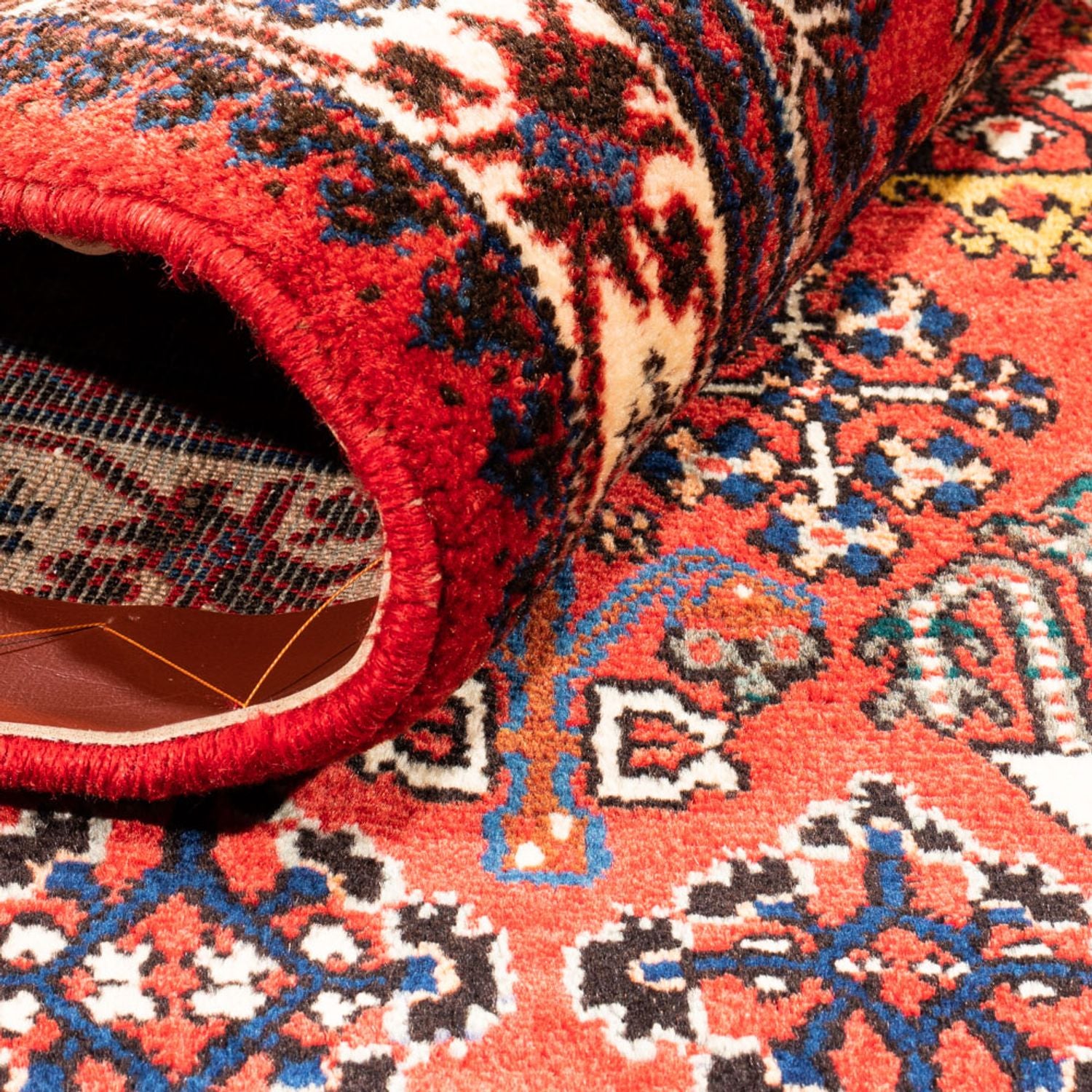 Tapis persan - Nomadic - 171 x 110 cm - orange
