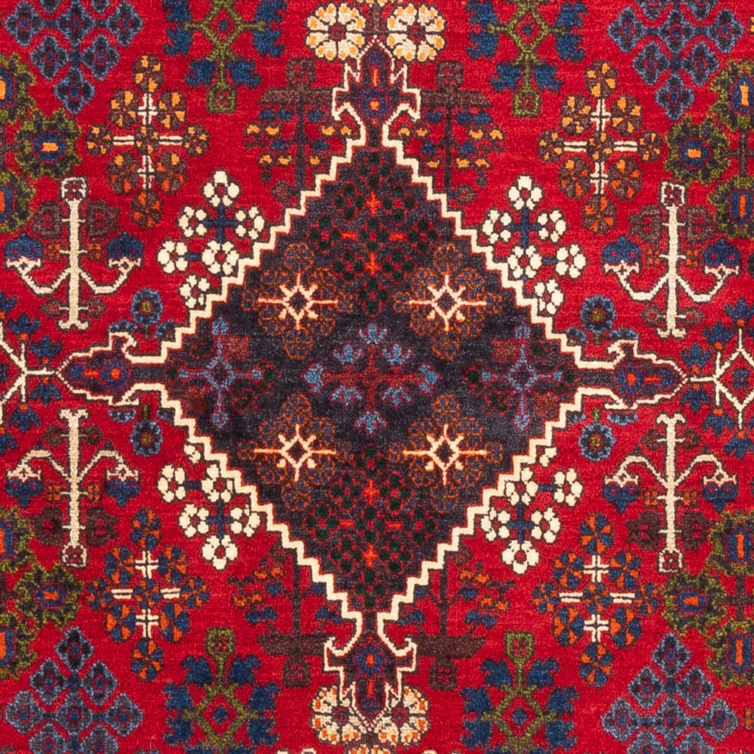 Perserteppich - Nomadic - 157 x 110 cm - rot