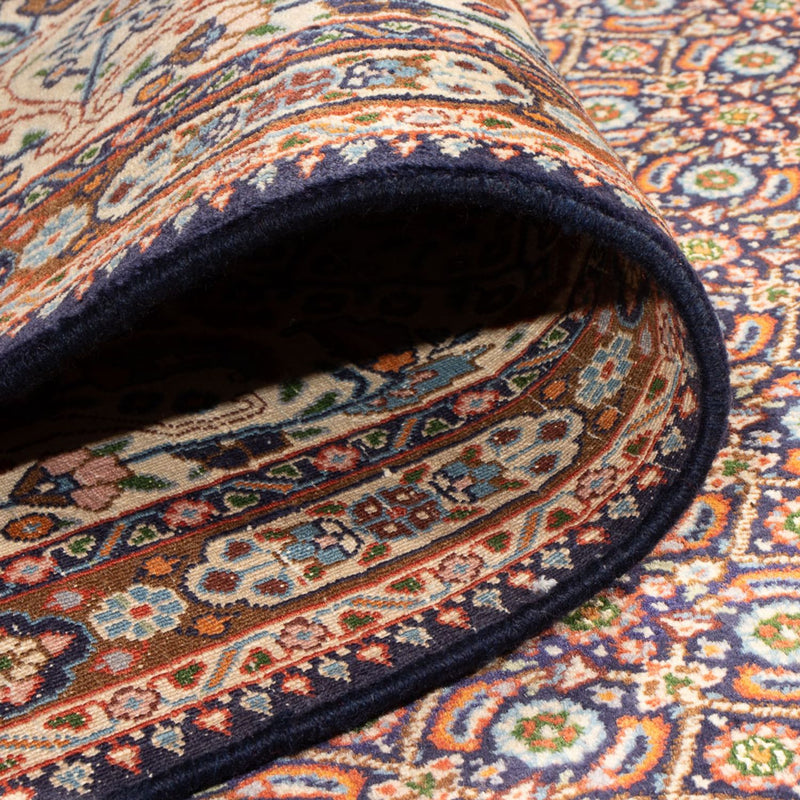 Tapis persan - Classique - 340 x 245 cm - bleu foncé