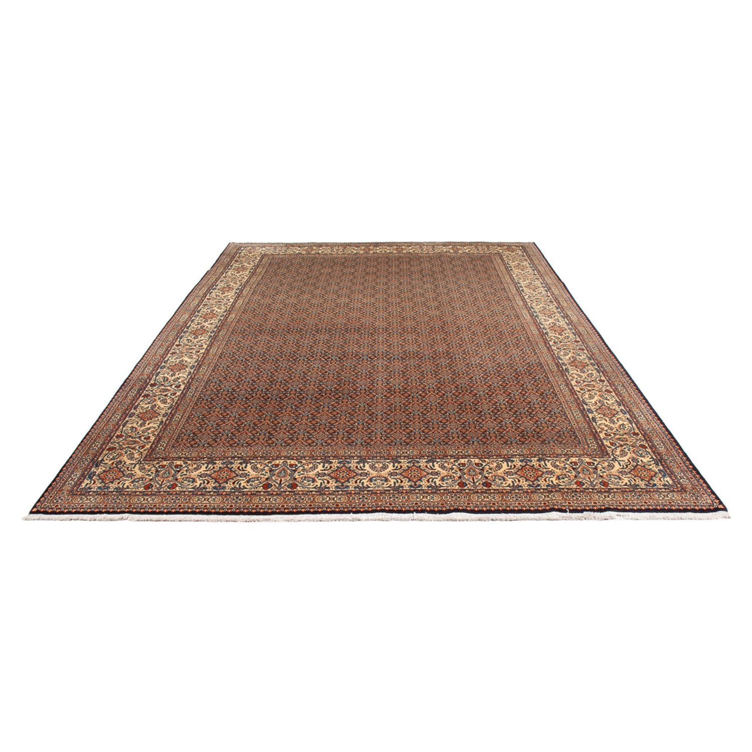 Tapis persan - Classique - 335 x 243 cm - bleu foncé