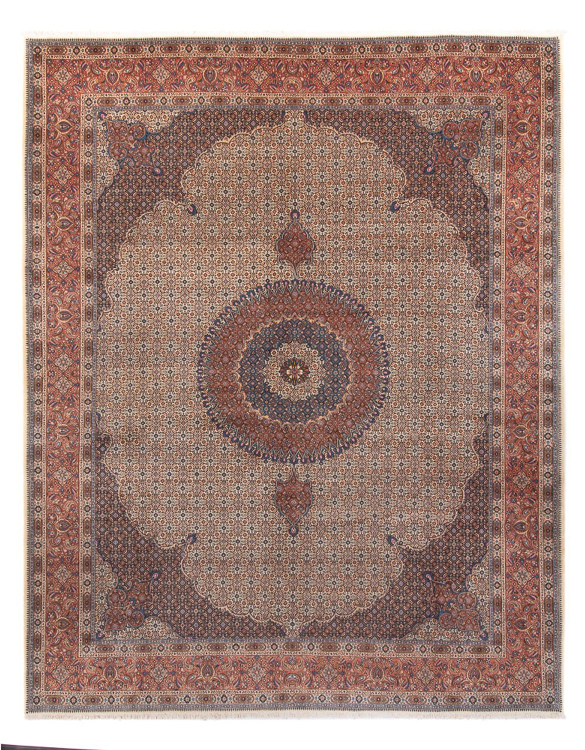 Perserteppich - Classic - 397 x 301 cm - dunkelbeige