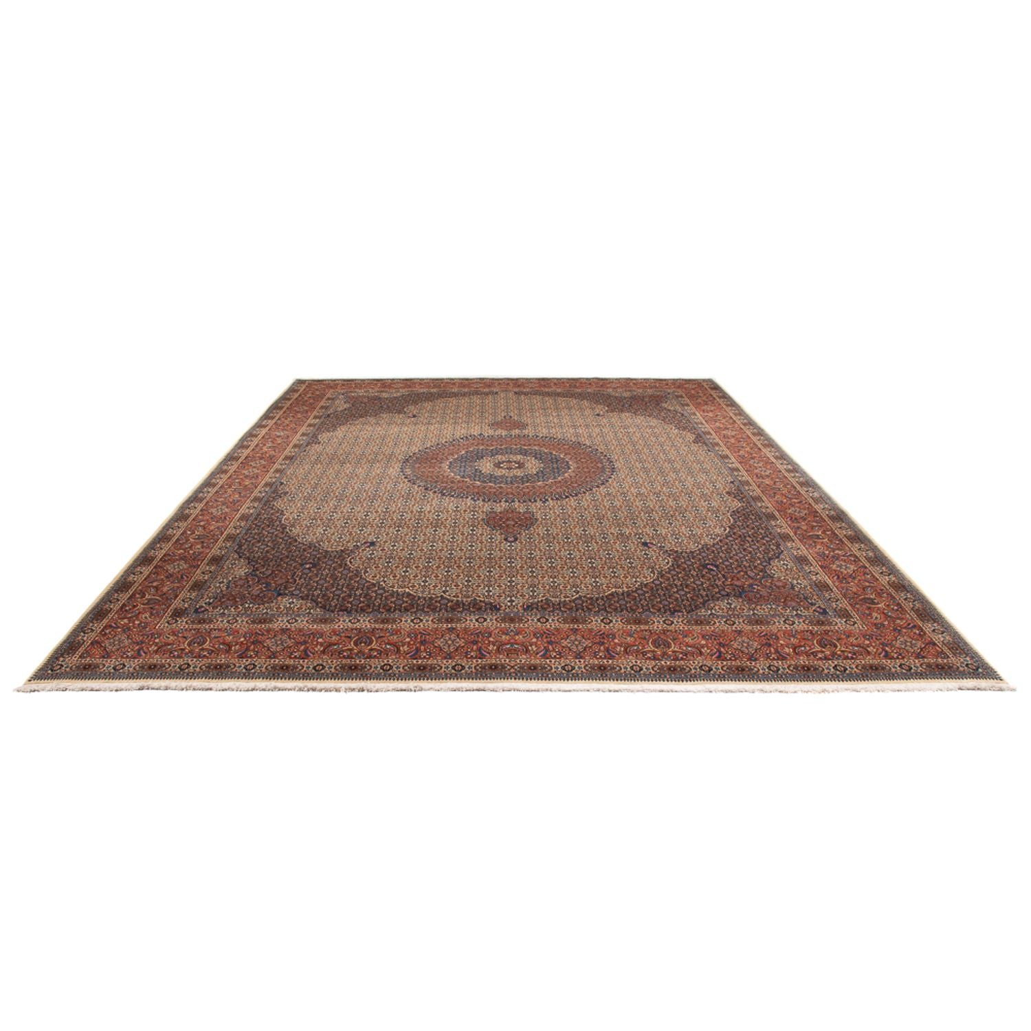 Perserteppich - Classic - 397 x 301 cm - dunkelbeige