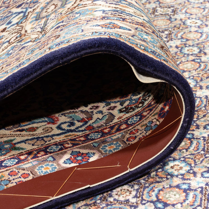 Tapis persan - Classique - 343 x 248 cm - bleu foncé