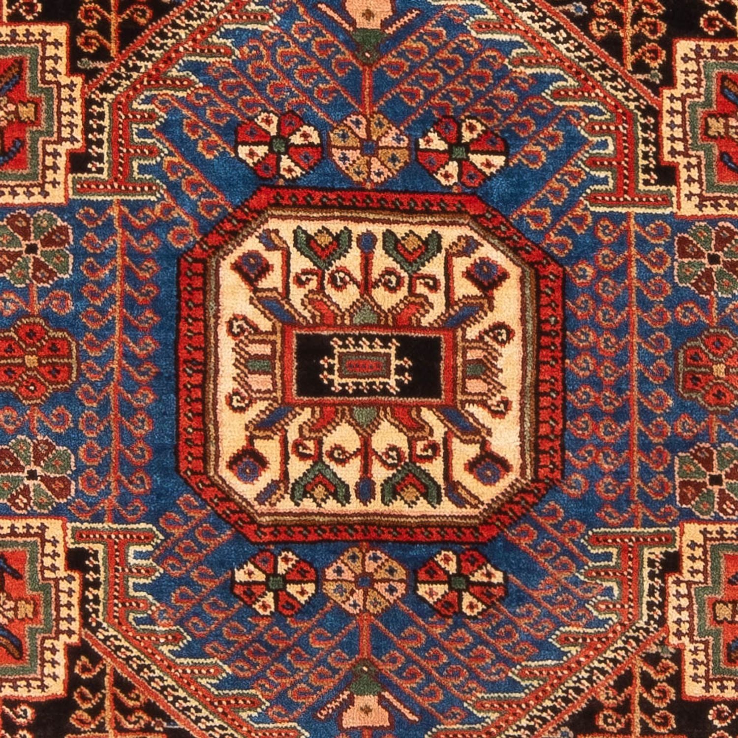Perserteppich - Nomadic - 205 x 137 cm - blau