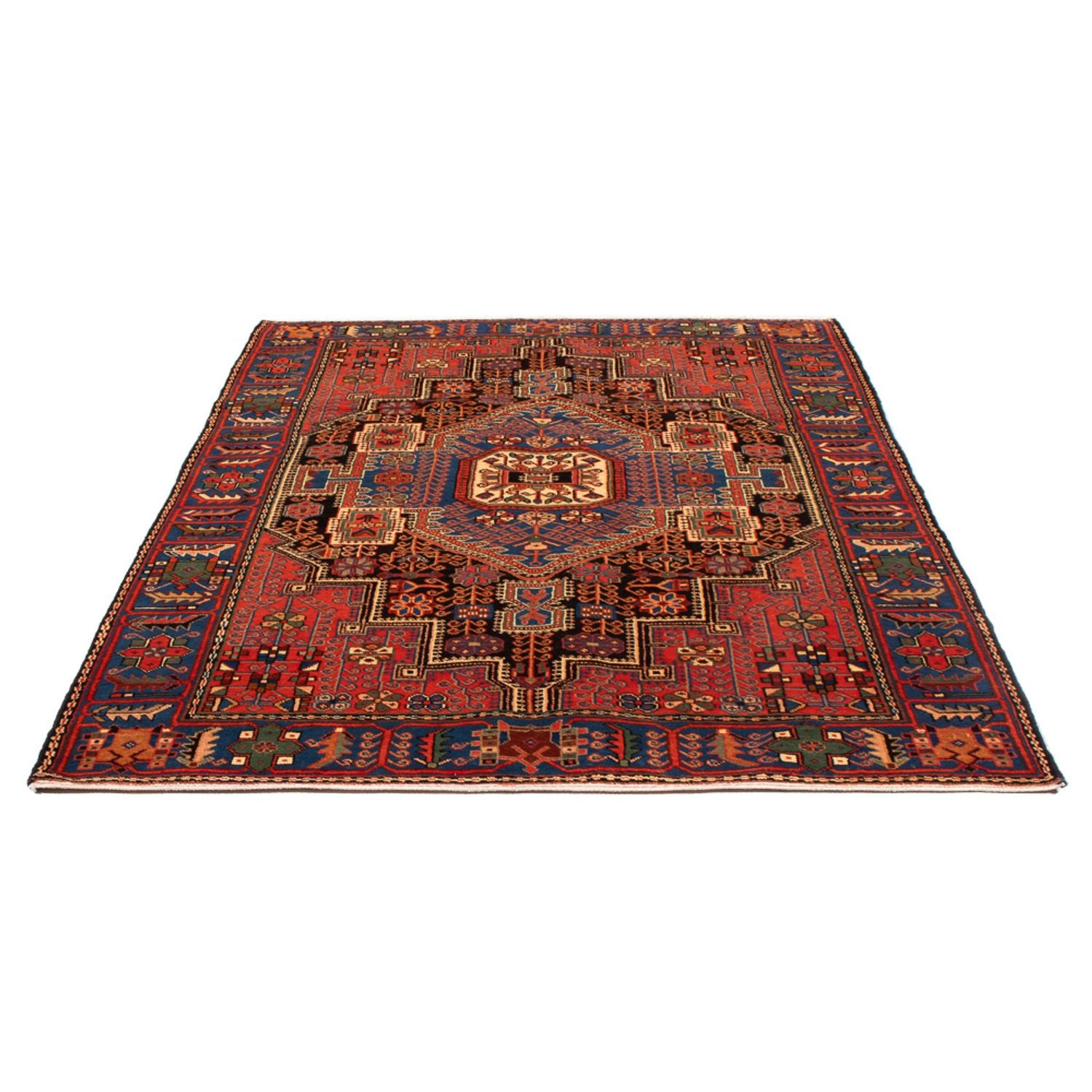 Perserteppich - Nomadic - 205 x 137 cm - blau