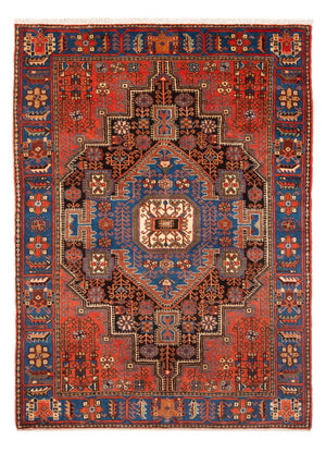 Perserteppich - Nomadic - 196 x 150 cm - blau