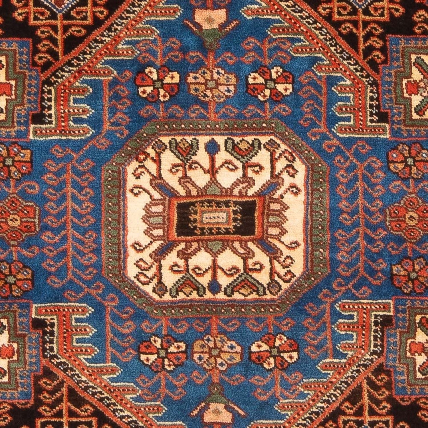 Perserteppich - Nomadic - 196 x 150 cm - blau