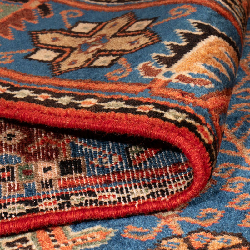 Perserteppich - Nomadic - 196 x 150 cm - blau