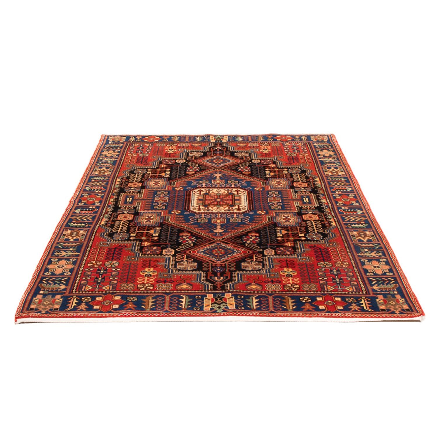 Perserteppich - Nomadic - 200 x 147 cm - blau