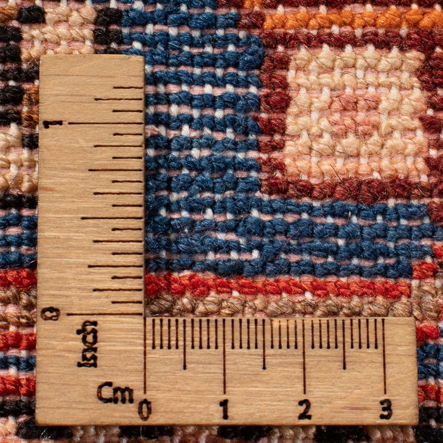 Perserteppich - Nomadic - 200 x 147 cm - blau