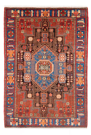 Perserteppich - Nomadic - 204 x 136 cm - blau