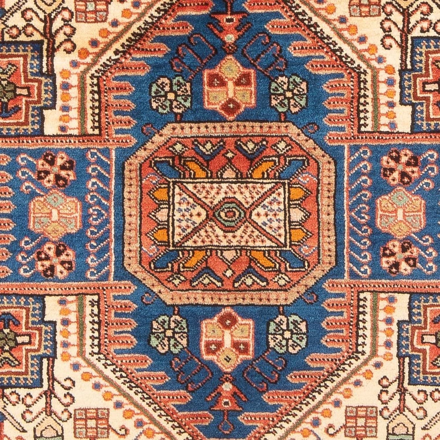 Perserteppich - Nomadic - 205 x 142 cm - blau