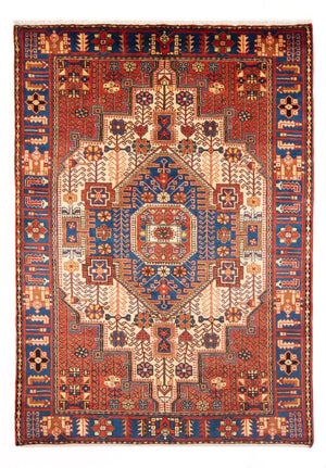 Perserteppich - Nomadic - 210 x 142 cm - blau