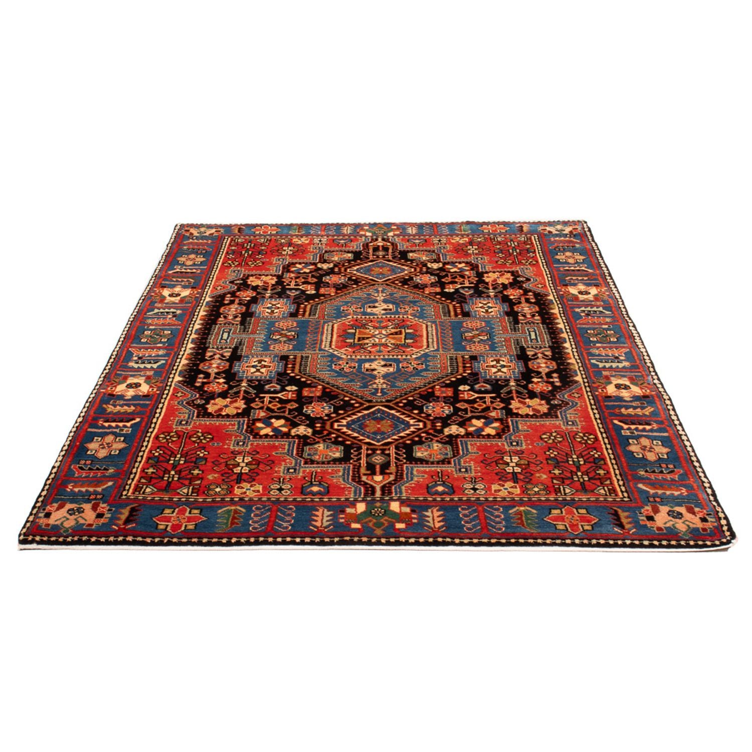 Tapis persan - Nomadic - 200 x 140 cm - bleu