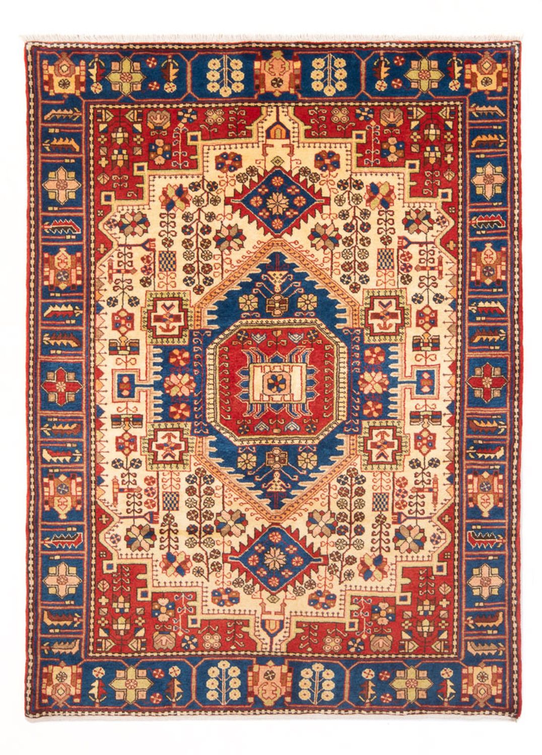 Tapis persan - Nomadic - 192 x 143 cm - bleu