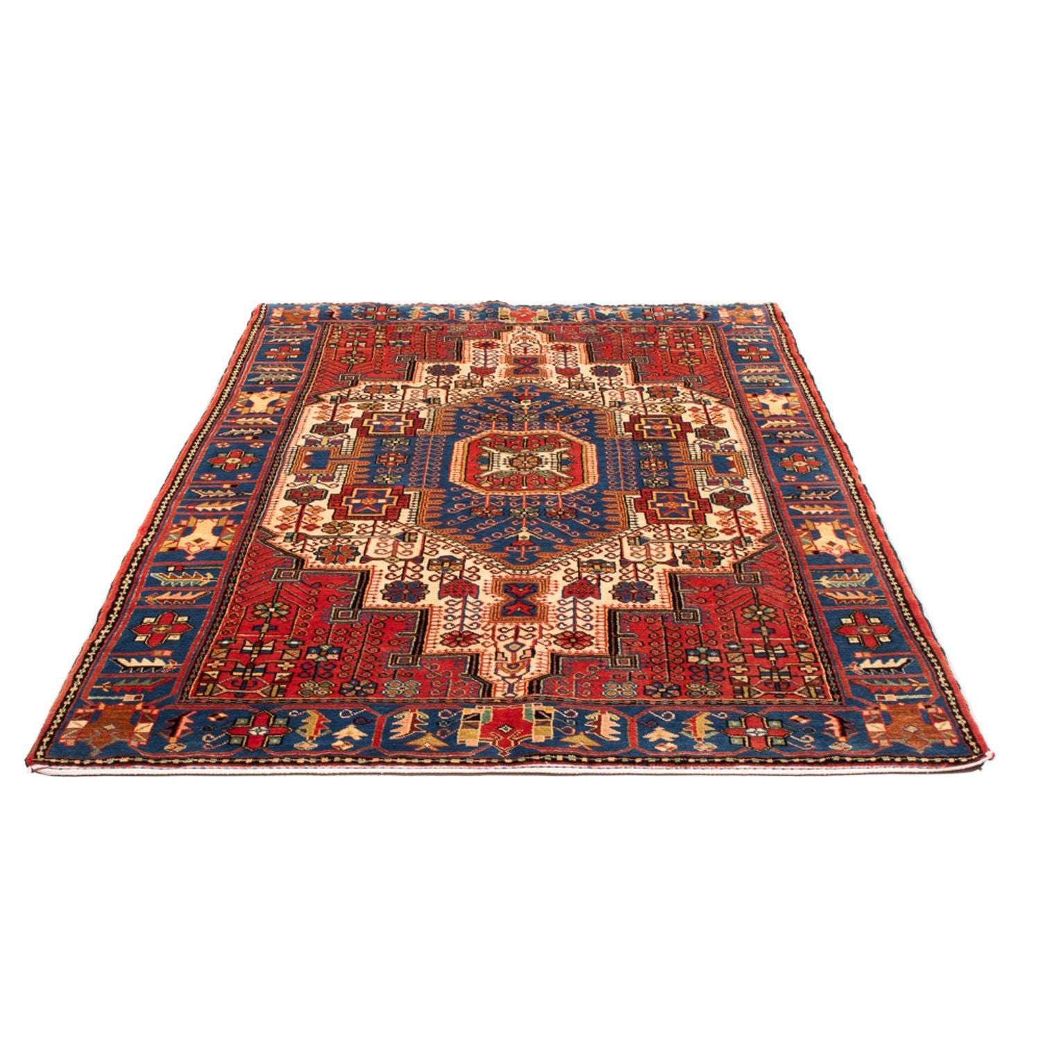 Perserteppich - Nomadic - 205 x 138 cm - blau