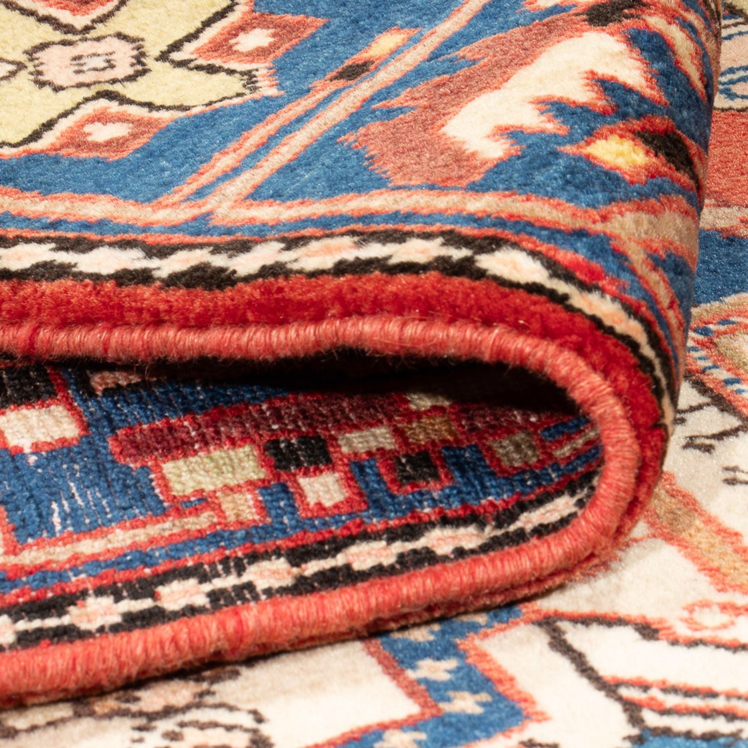 Perserteppich - Nomadic - 203 x 140 cm - blau