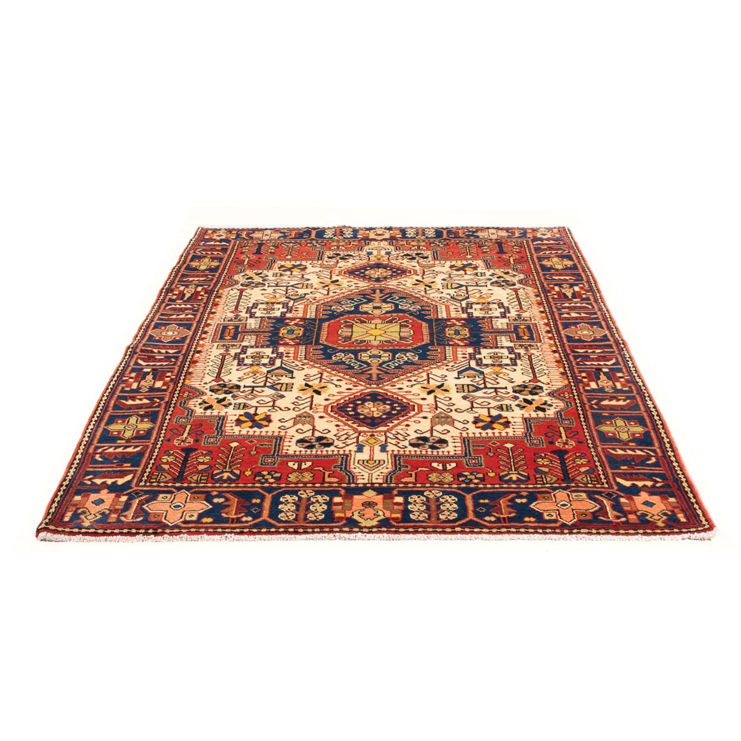 Perserteppich - Nomadic - 203 x 140 cm - blau