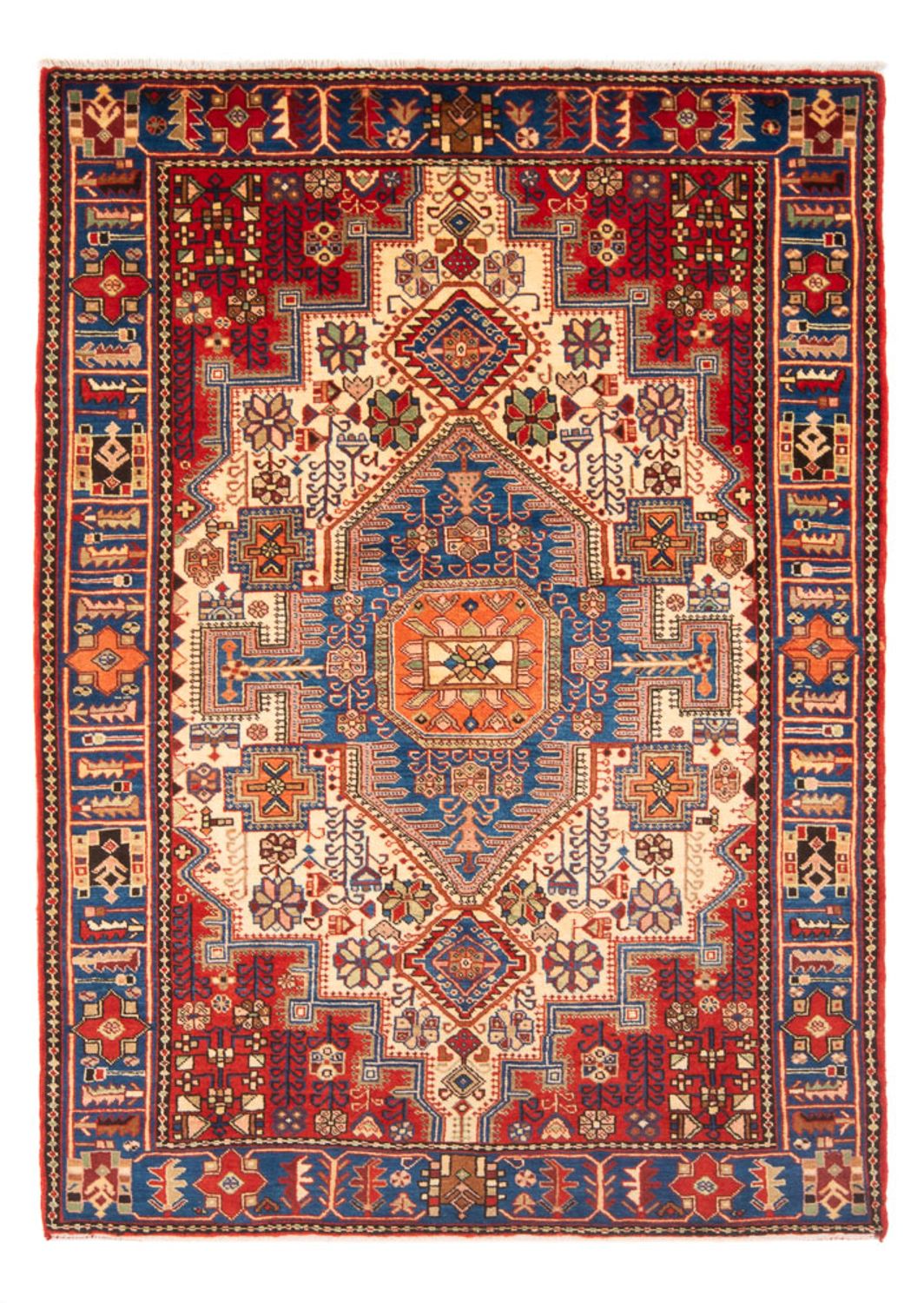 Tapis persan - Nomadic - 205 x 140 cm - bleu