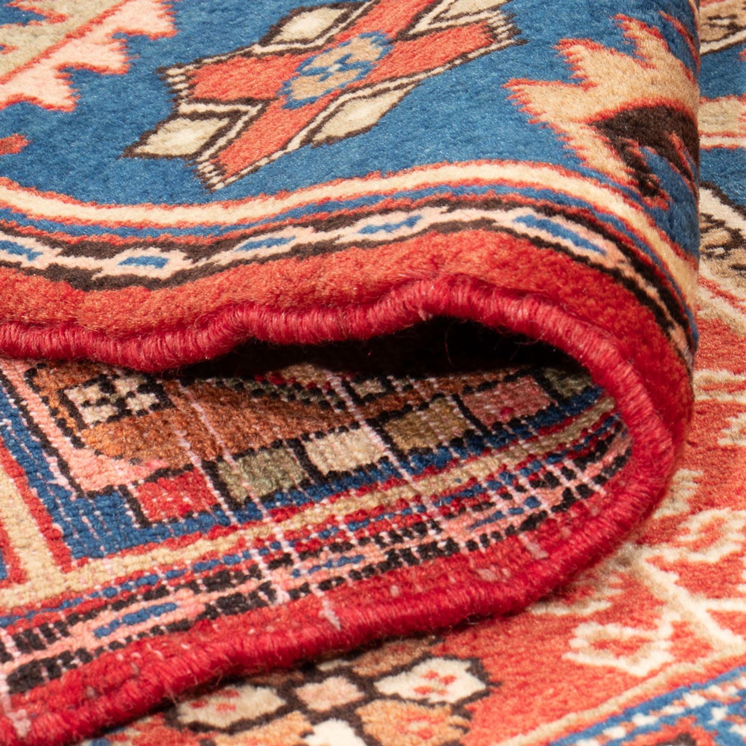 Perserteppich - Nomadic - 223 x 140 cm - rot